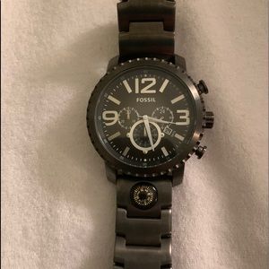 Men’s Fossil Watch with compass